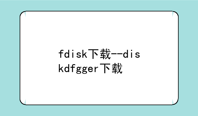 fdisk下载--diskdfgger下载